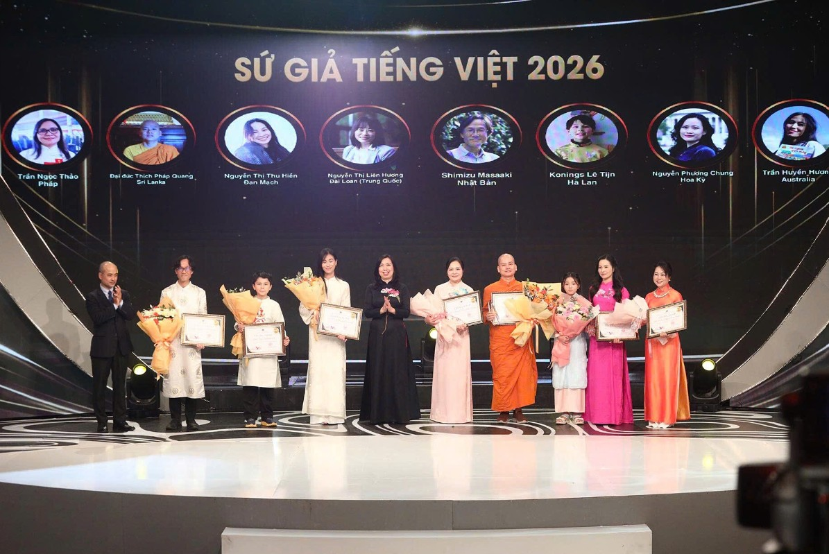 Gala Tiếng Việt thân thương 2026: Cánh diều bay cao từ tiếng Mẹ